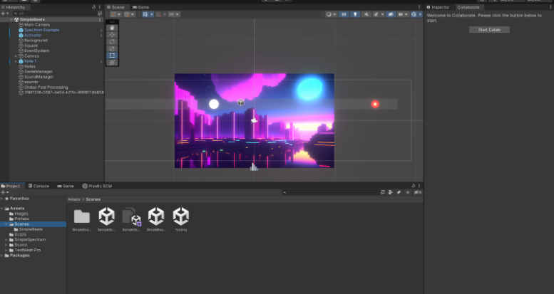2D Rhythm game